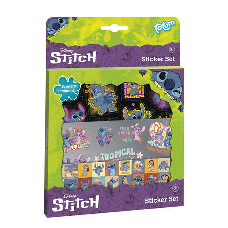 Stitch dárkový box se samolepkami - 1