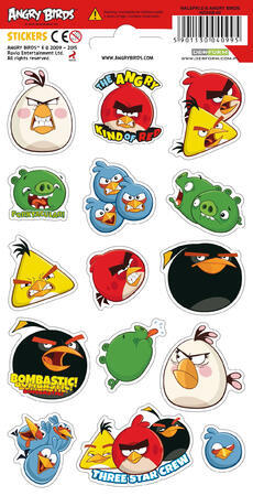Samolepky-typ C /Angry Birds 2/