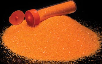 Barevný písek /70g/oranžová - 1