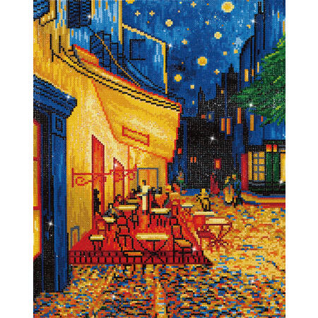 DIAMOND DOTZ Kavárna v noci (Van Gogh) - 1