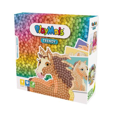 PlayMais TRENDY Mozaika Kůň 3000ks - 1