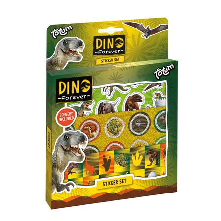 Dino dárkový box se samolepkami - 1
