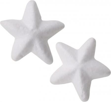 Polystyrenové hvězdy 5cm - 2