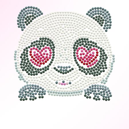 DOTZIES Zamilovaná Panda - 4